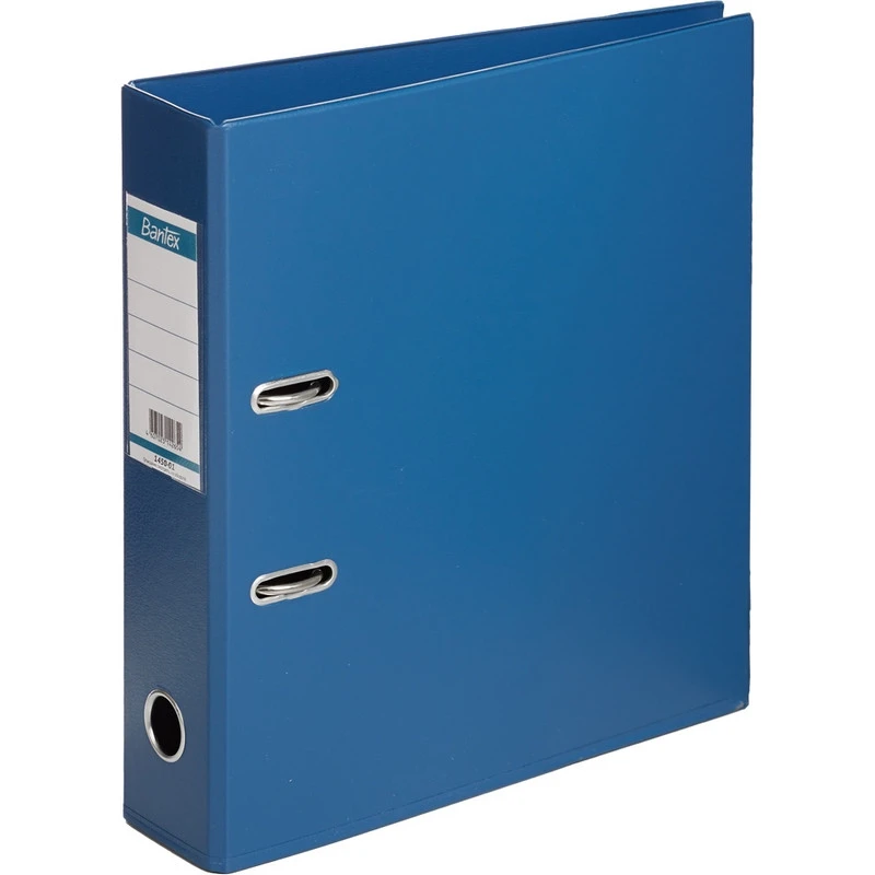 Папка с арочн.мех. BANTEX 70мм 1450-01 т.-синяя Россия штр.  4607023142654