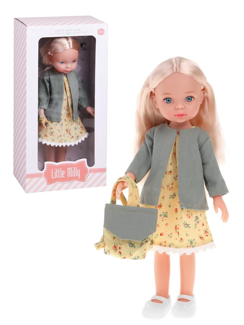 Игровой набор "Милашка", в комплекте кукла 33 см., сумочка