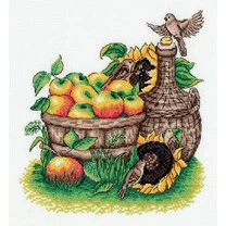 Набор для вышивания 8-344 "Урожай яблок"