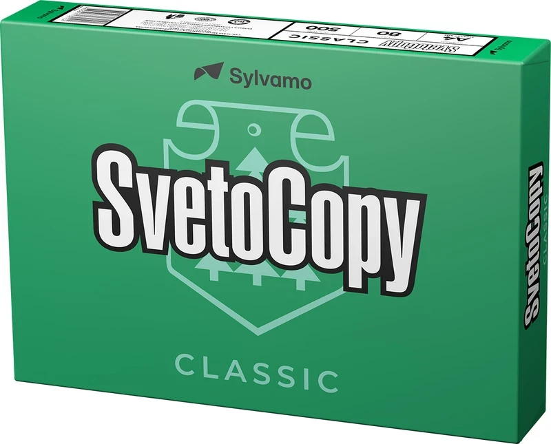 БУМАГА ДЛЯ ОФИСНОЙ ТЕХНИКИ "SVETOCOPY" КЛАСС C 500Л A4 (297*210 ММ)