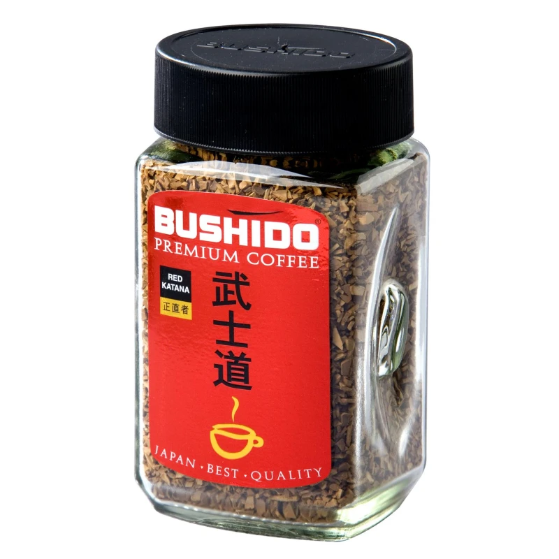 Кофе Bushido Red Katana растворимый, сублимированный, 100г