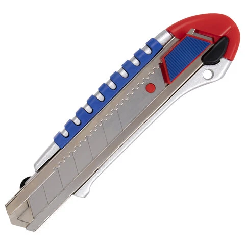 Нож универсальный мощный ширина 25 мм BRAUBERG "Professional",