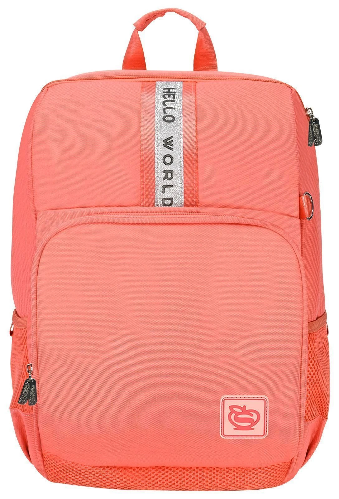 Рюкзак Schoolformat АНТИГРАВИТАЦИЯ PINK ONE 14 л коралл. 37х26х15 см мягкий 1