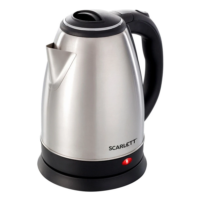 Чайник Scarlett SC-EK21S26, 1.8л, 1800Вт, (серебристый)