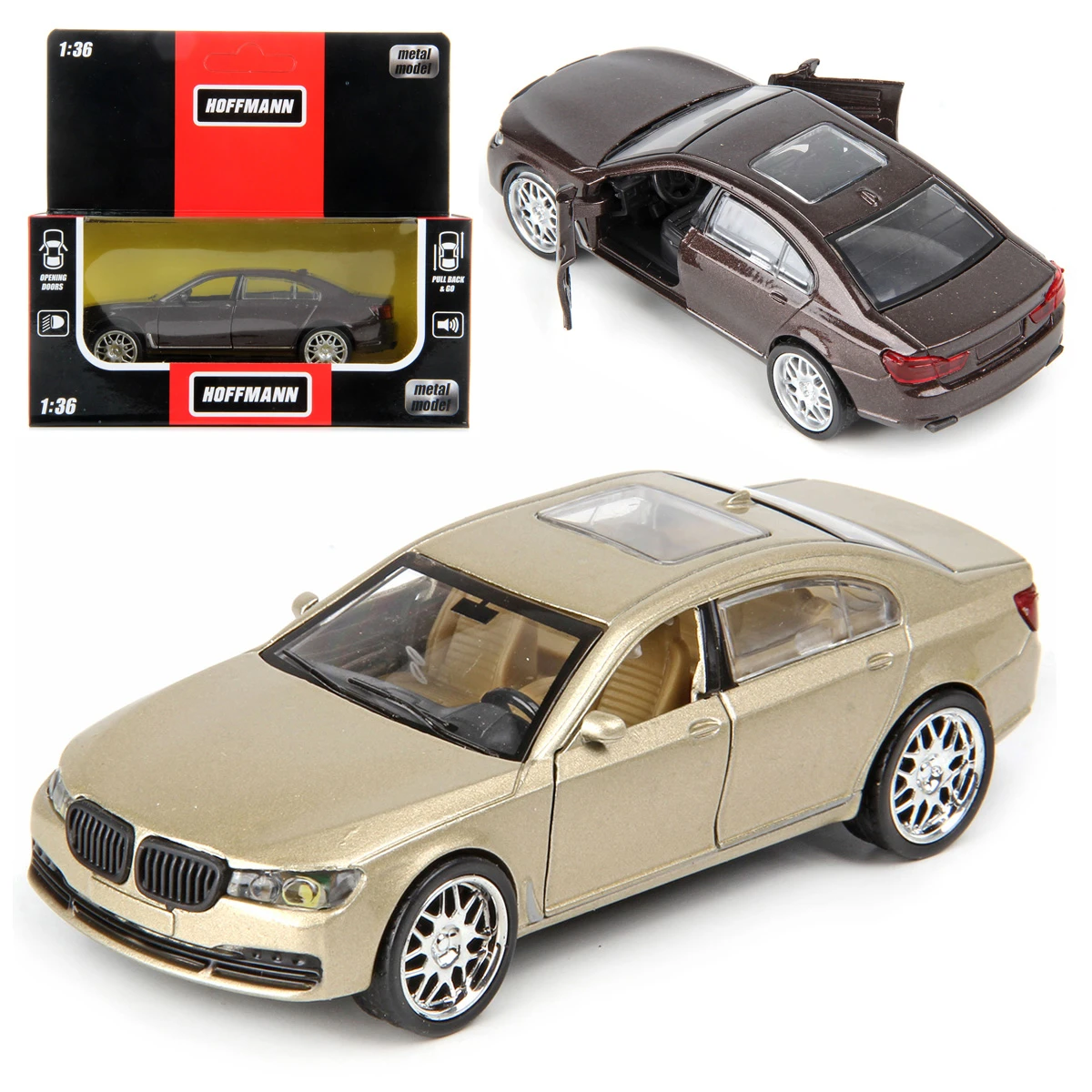 Машина металлическая BAVARIA SEDAN 1:36, звук/свет, дв.откр.,инерц., цвет в Машина металлическая BAVARIA SEDAN 1:36, звук/свет, дв.откр.,инерц., цвет в