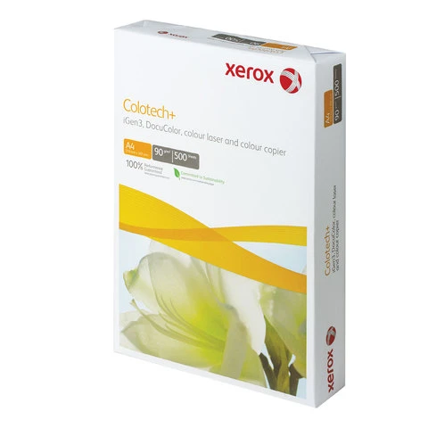 Бумага XEROX COLOTECH PLUS, А4, 90 г/м2, 500 л., для полноцветной лазерной