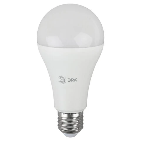 Лампа светодиодная ЭРА, 21 (160) Вт, цоколь E27, груша, нейтральный белый, 25000