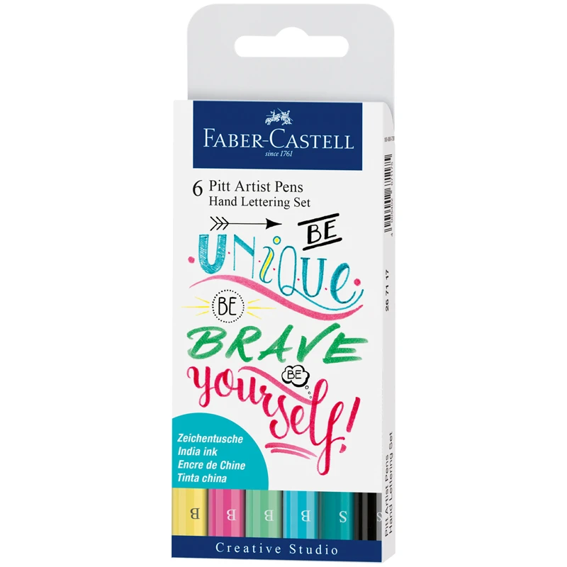 Набор капиллярных ручек Faber-Castell "Pitt Artist Pen Lettering"