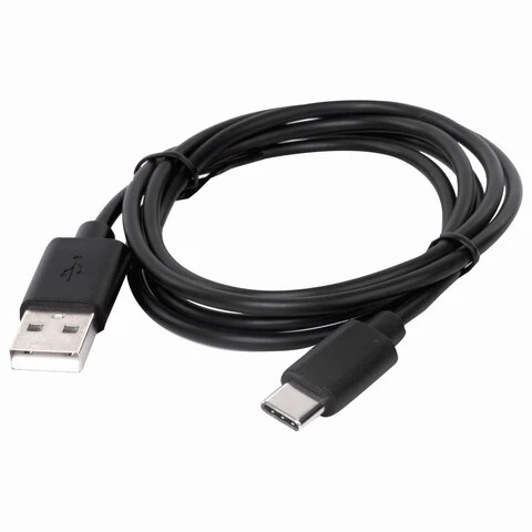 Кабель USB 2.0-Type-C, 1 м, SONNEN Economy, медь, для передачи данных и зарядки,