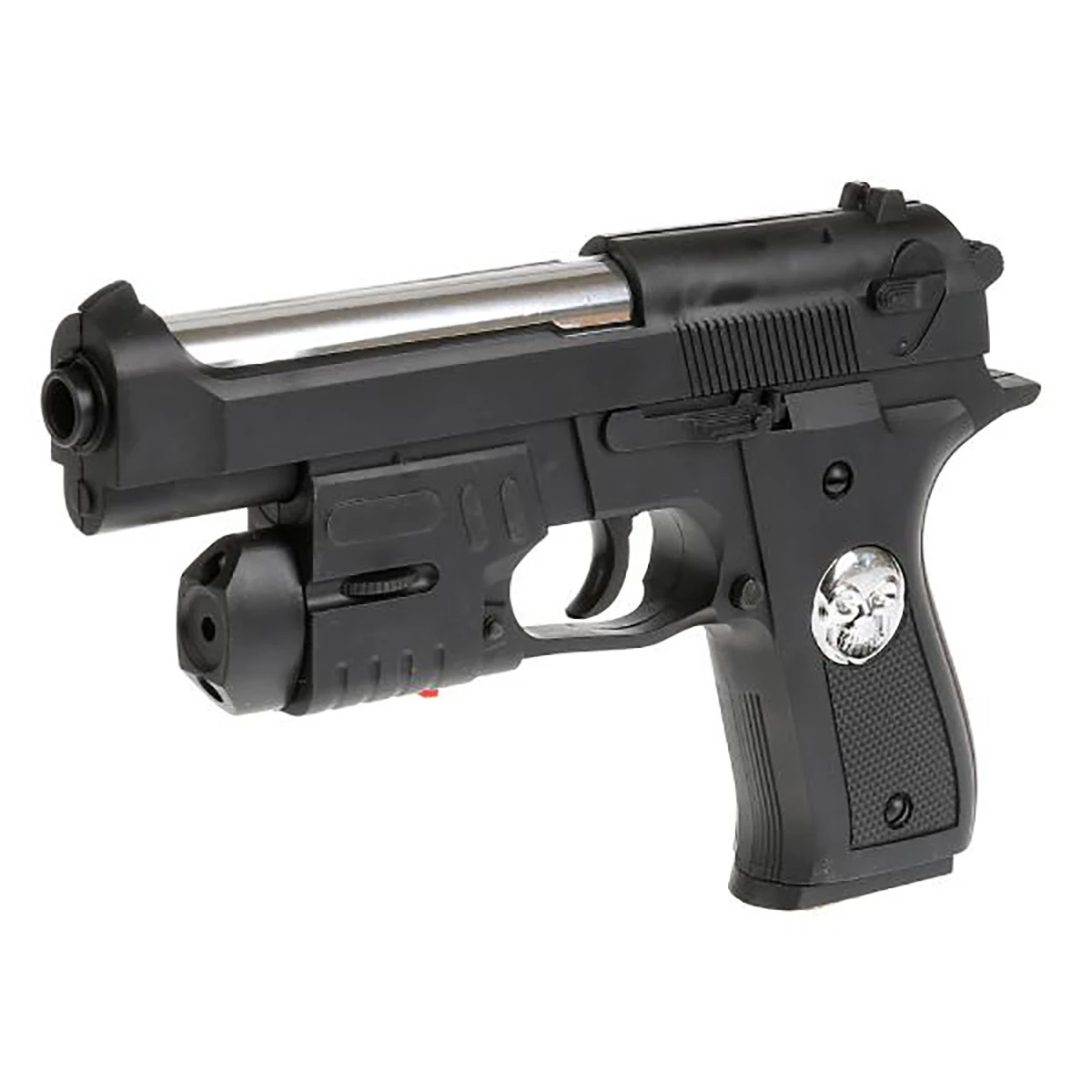 Оружие детское 1B01691 Пистолет (п) с лазер. прицелом, со светом, с пульками 912
