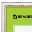 Рамка 30х40 см, пластик, багет 30 мм, BRAUBERG "HIT4", белая с двойной