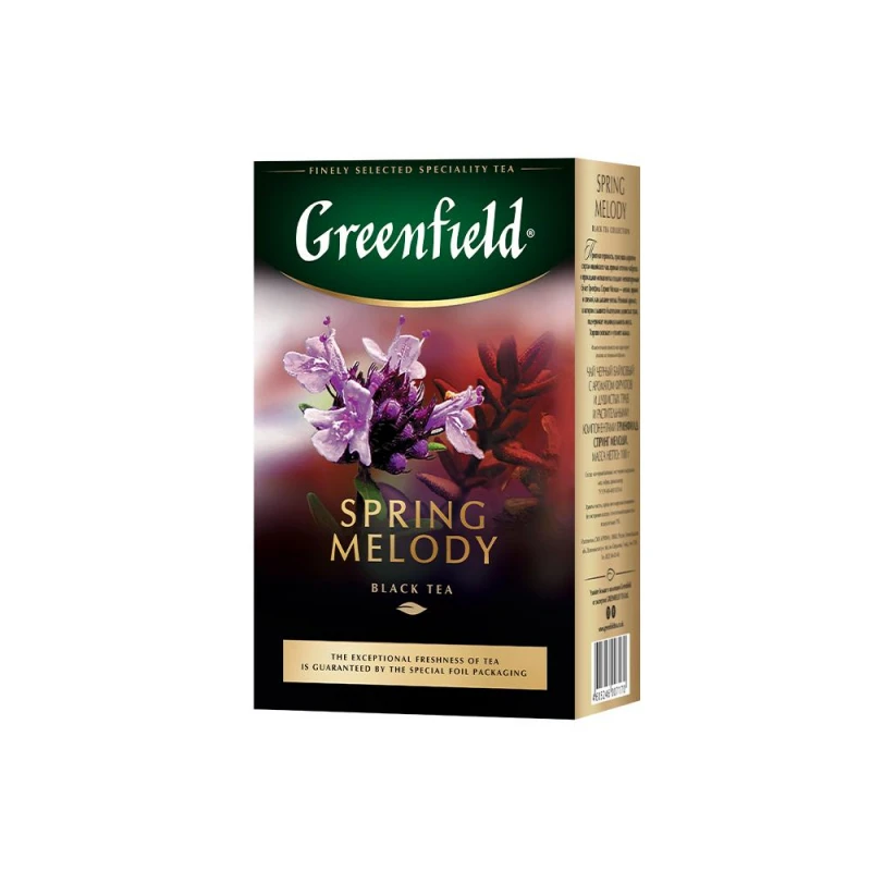 Чай Greenfield Spring Melody листовой черный,100г 0717-14