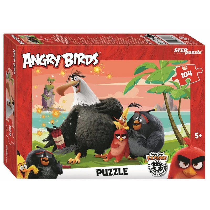 Пазл 104 эл. Angry Birds (Rovio) арт.82191