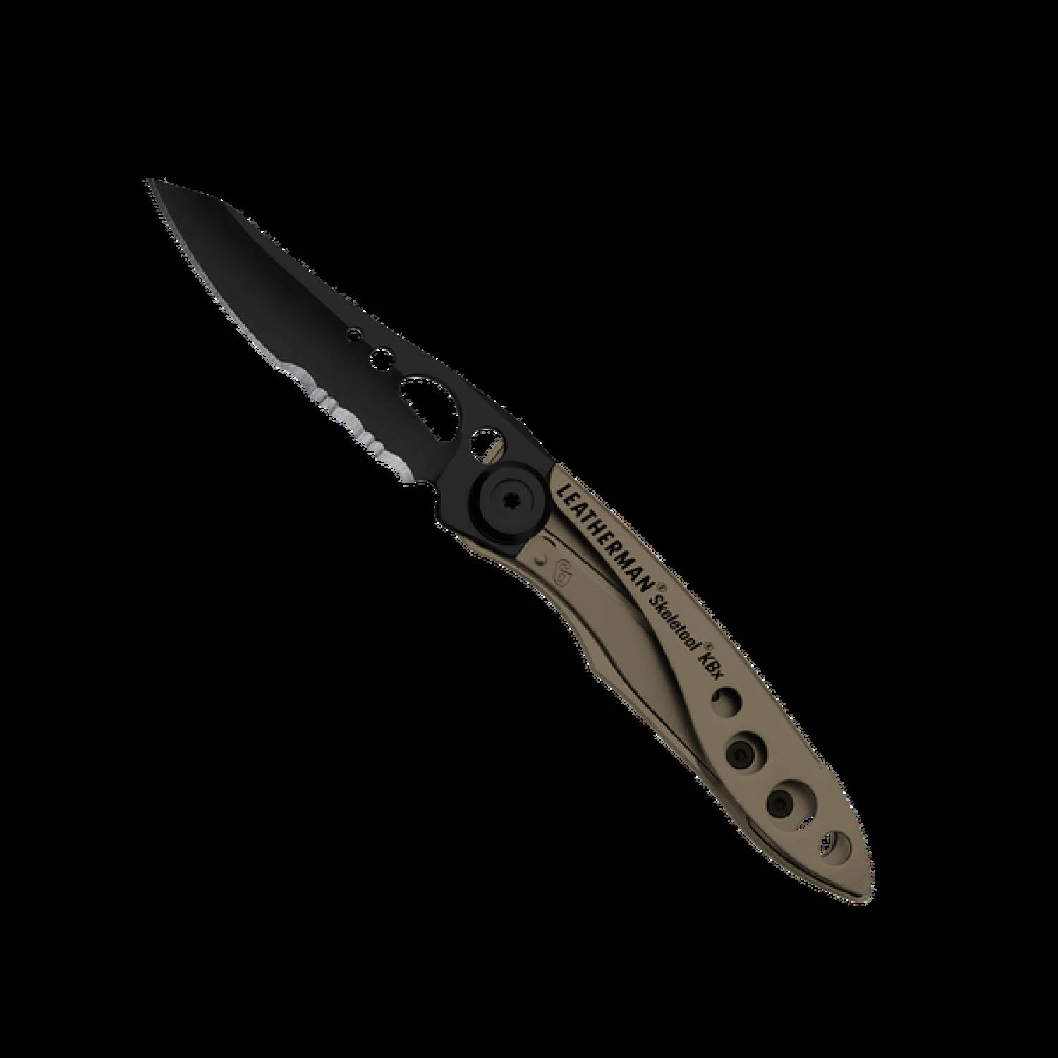 Нож Leatherman Skeletool KBX, 2 функции, коричневый