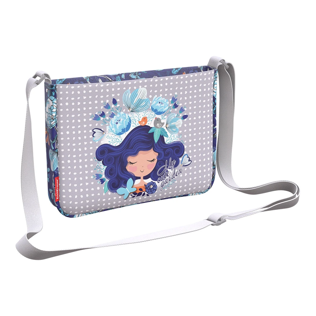 Сумка через плечо ErichKrause® Mini Light 170x240мм Bluecurl Сумка через плечо ErichKrause® Mini Light 170x240мм Bluecurl