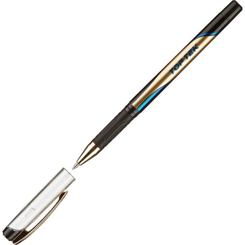 Ручка гелевая Unimax Top Tek Gel stick Gold DC 0,5мм, син, неавтом.