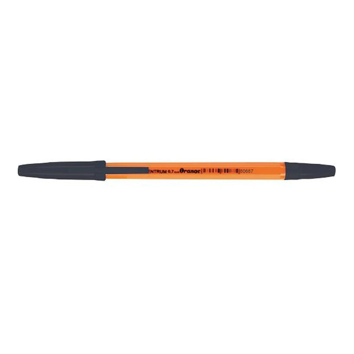 80687 Ручка шариковая ORANGE,цвет чернил чёрный, 0,7мм.