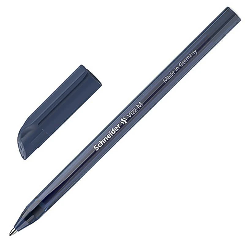 Ручка шариковая неавтоматическая Schneider Vizz M 1мм кобальт. синяя 102223