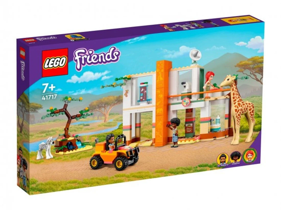 Конструктор LEGO FRIENDS Спасательная станция Мии для диких зверей