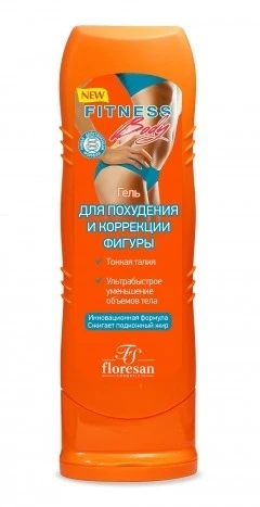 Floresan Fitness body ГЕЛЬ для похудения и коррекции фигуры. 125мл. арт.Ф-54