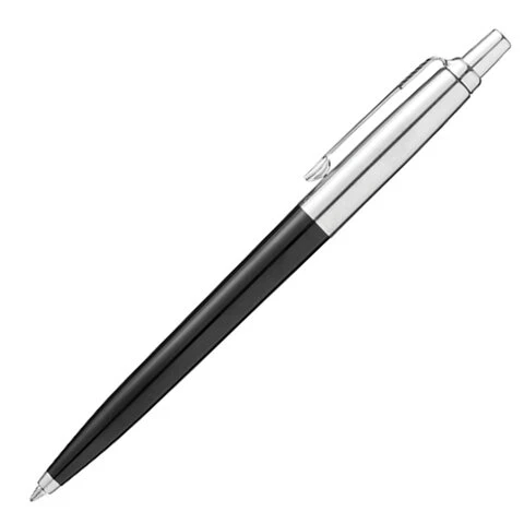 Ручка шариковая PARKER "Jotter Plastic CT", корпус черный, детали из