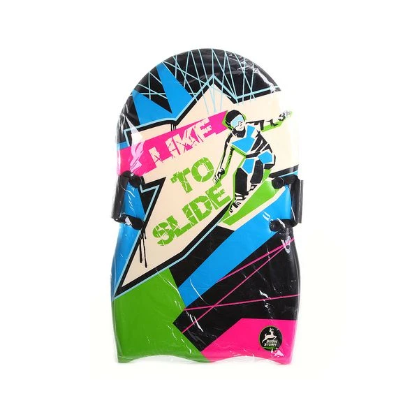 Ледянка LIKE TO SLIDE из трехслойного вспененного пластика, 2 ручки, 85см,