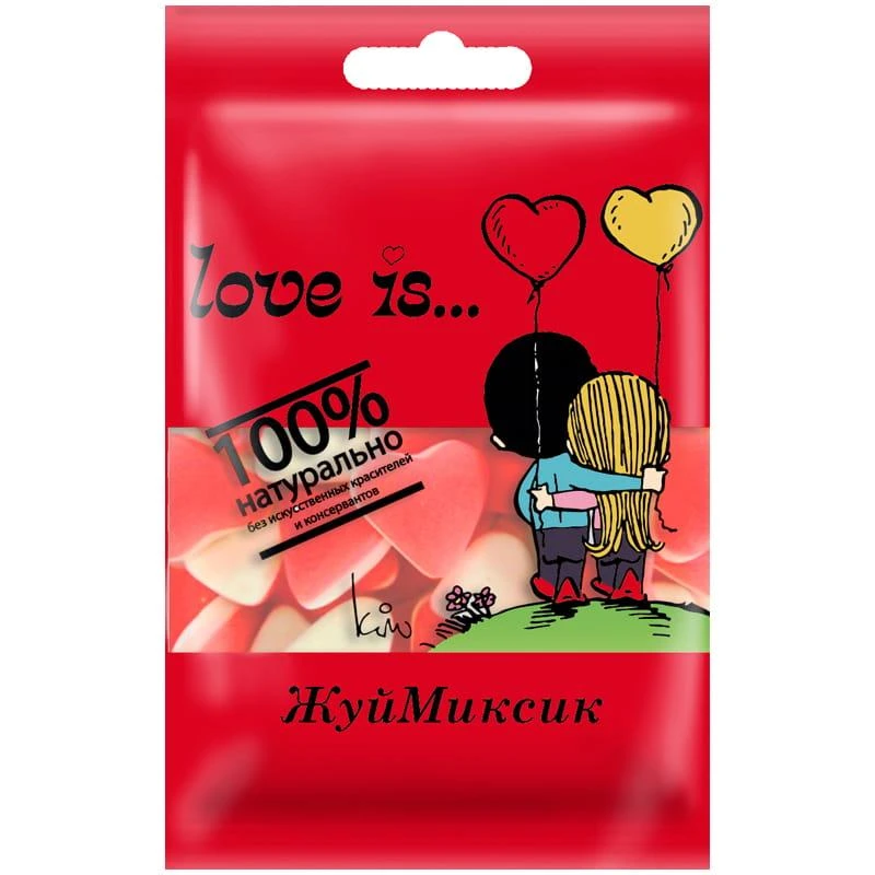 Жевательный мармелад  Love is…, вишня-лимон, 25г. 70453