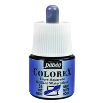 "PEBEO" Акварельные чернила Colorex 45 мл 341-055 синий ночной