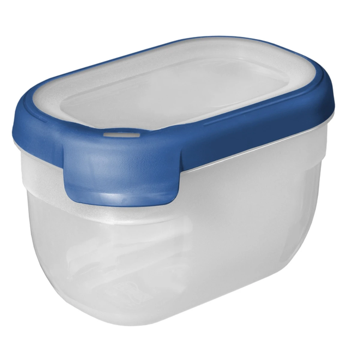 Емкость для морозилки и СВЧ GRAND CHEF 0.75л, прямоугольная (синяя крышка)