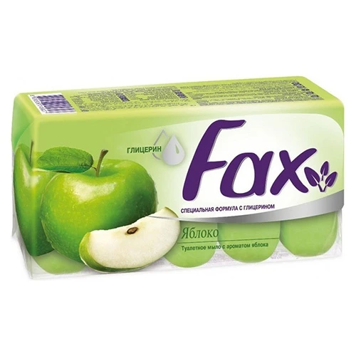 Мыло Fax С ароматом яблока, 5 штук, 70 г