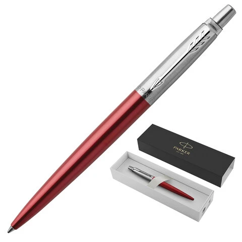 Ручка шариковая PARKER "Jotter Core Kensington Red CT", корпус