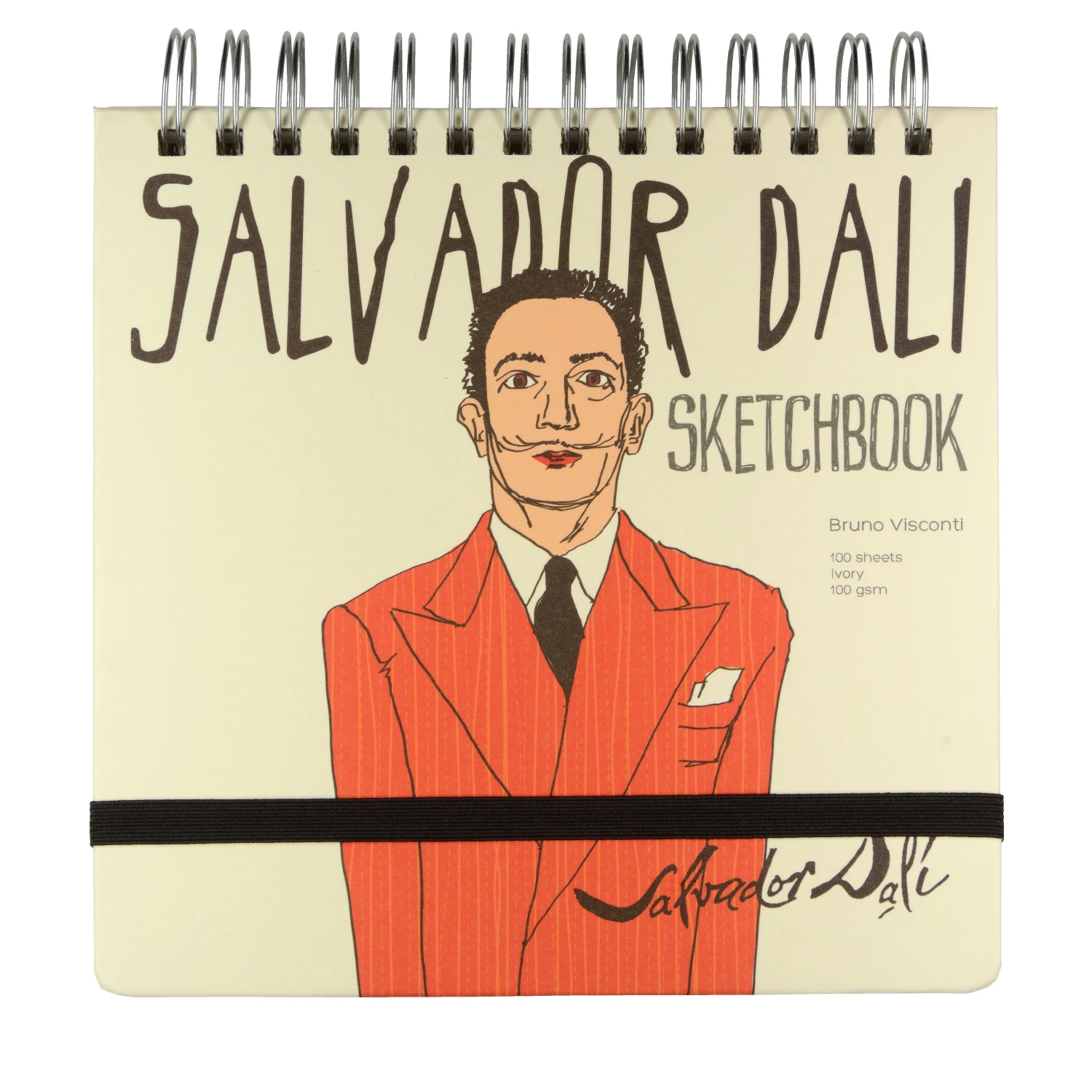 SKETCHBOOK BV, 200х200 мм, 100Л. БЕЖЕВЫЙ 100 гр. НА ГРЕБНЕ (4 ВИДА)