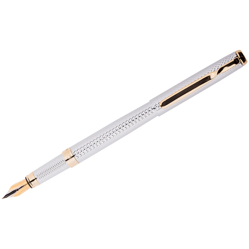 Ручка перьевая Delucci  "Celeste", черная, 0,8мм, цвет корпуса -