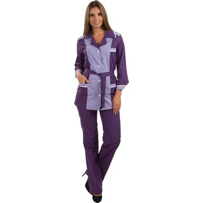 Спец.халат Костюм жен.  Лаванда/у09-КБР  (р.56-58)р.158-164 972115