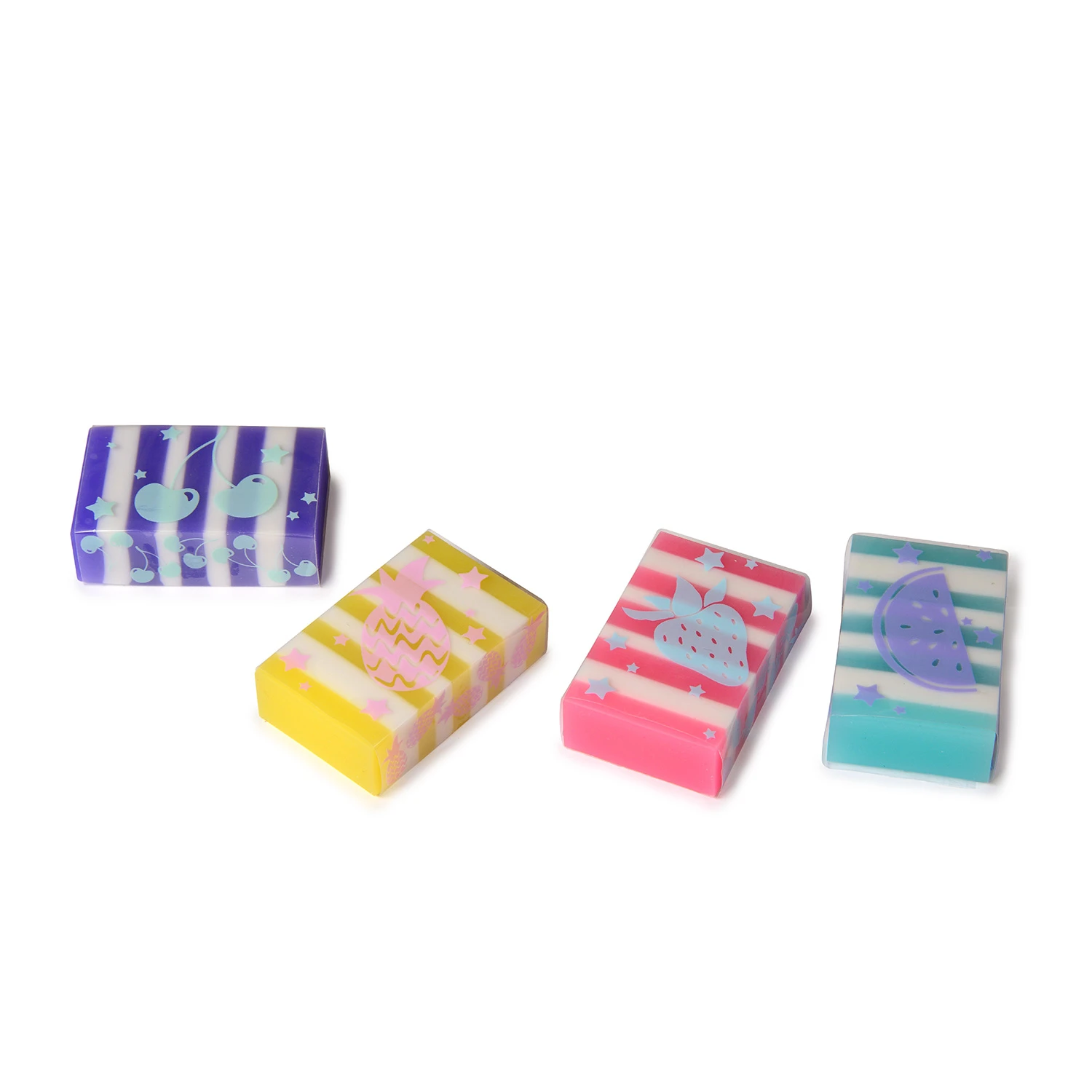 ЛАСТИК "HappyGraphix. Мармеладки большие", 4 цвета ЛАСТИК "HappyGraphix. Мармеладки большие", 4 цвета