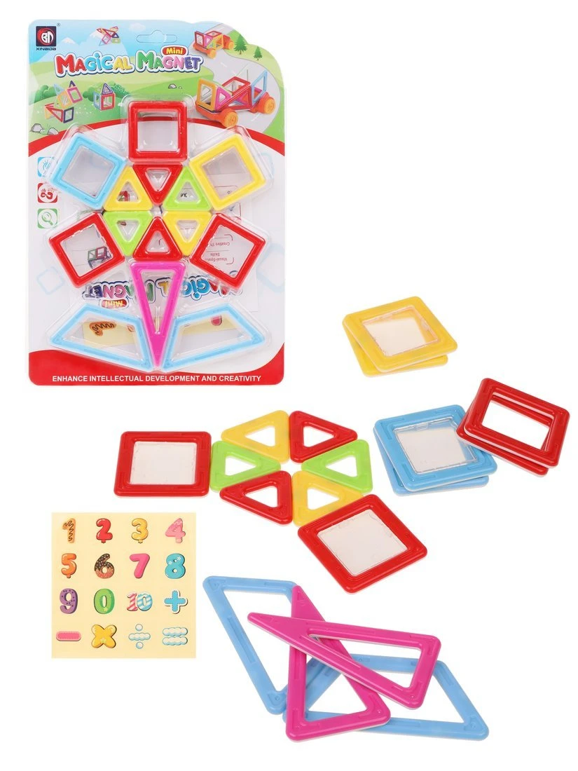 Конструктор магнитный, в ассортименте