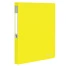 Папка 40 вкладышей, 25 мм, неоновая желтая, 700 мкм, 811822
