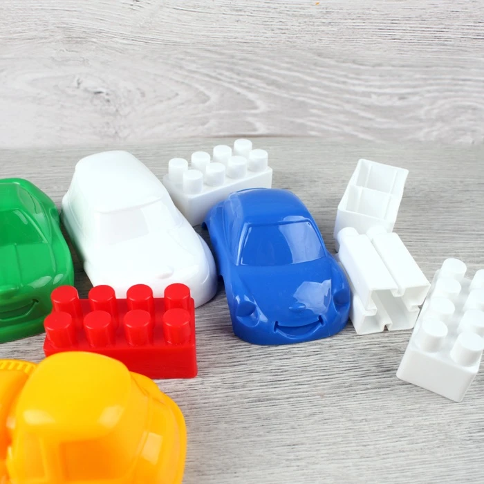 Конструктор 4 в 1 154 детали в п/э на замке с ручкой