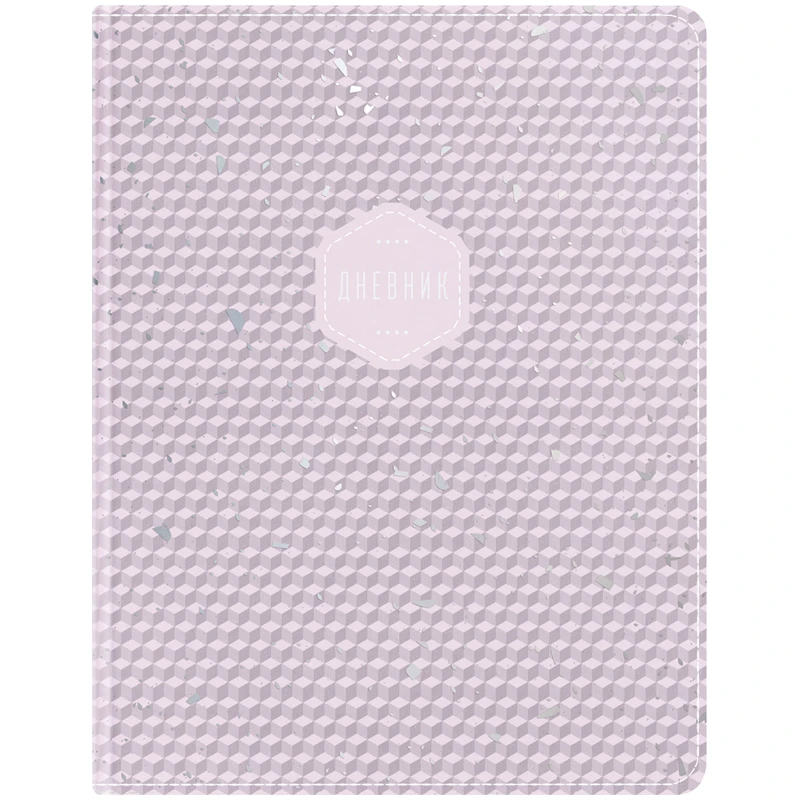 Дневник 1-11 кл. 48л. (твердый) ArtSpace "Pink. Silver", иск. кожа,