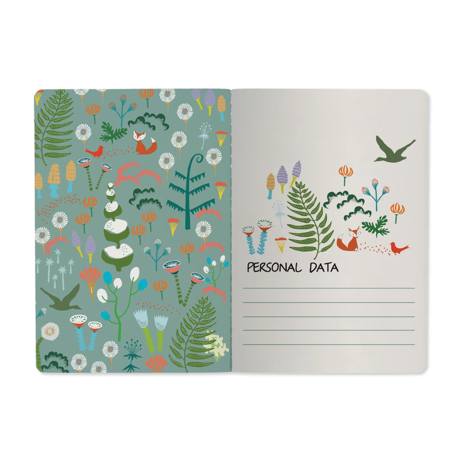 ТЕТРАДЬ А5, Bruno Visconti "FOX" 40л. клетка