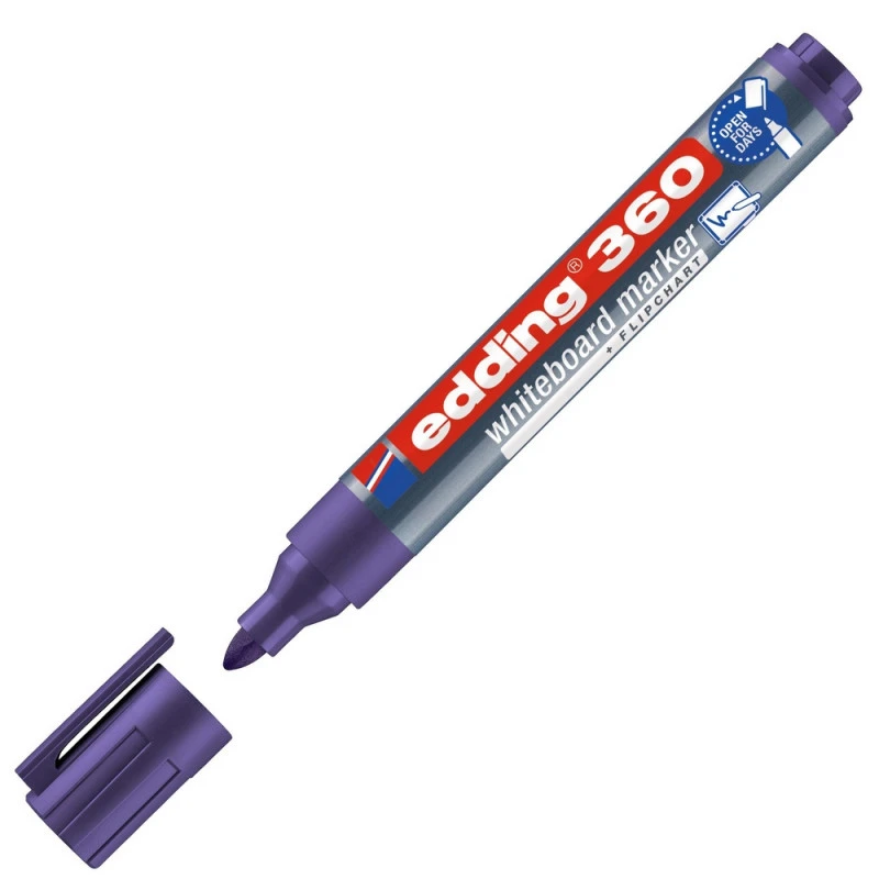 Маркер для досок EDDING 360/8 фиолетовый 1,5-3 мм