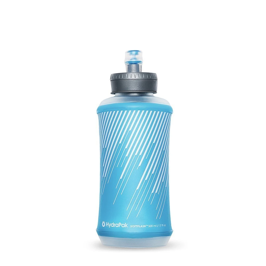 Мягкая бутылка для воды HydraPak Softflask (0,5 литра), голубая
