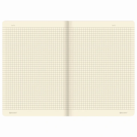 Тетрадь 40 л. в клетку обложка SoftTouch, бежевая бумага 70 г/м2, сшивка, А5 Тетрадь 40 л. в клетку обложка SoftTouch, бежевая бумага 70 г/м2, сшивка, А5