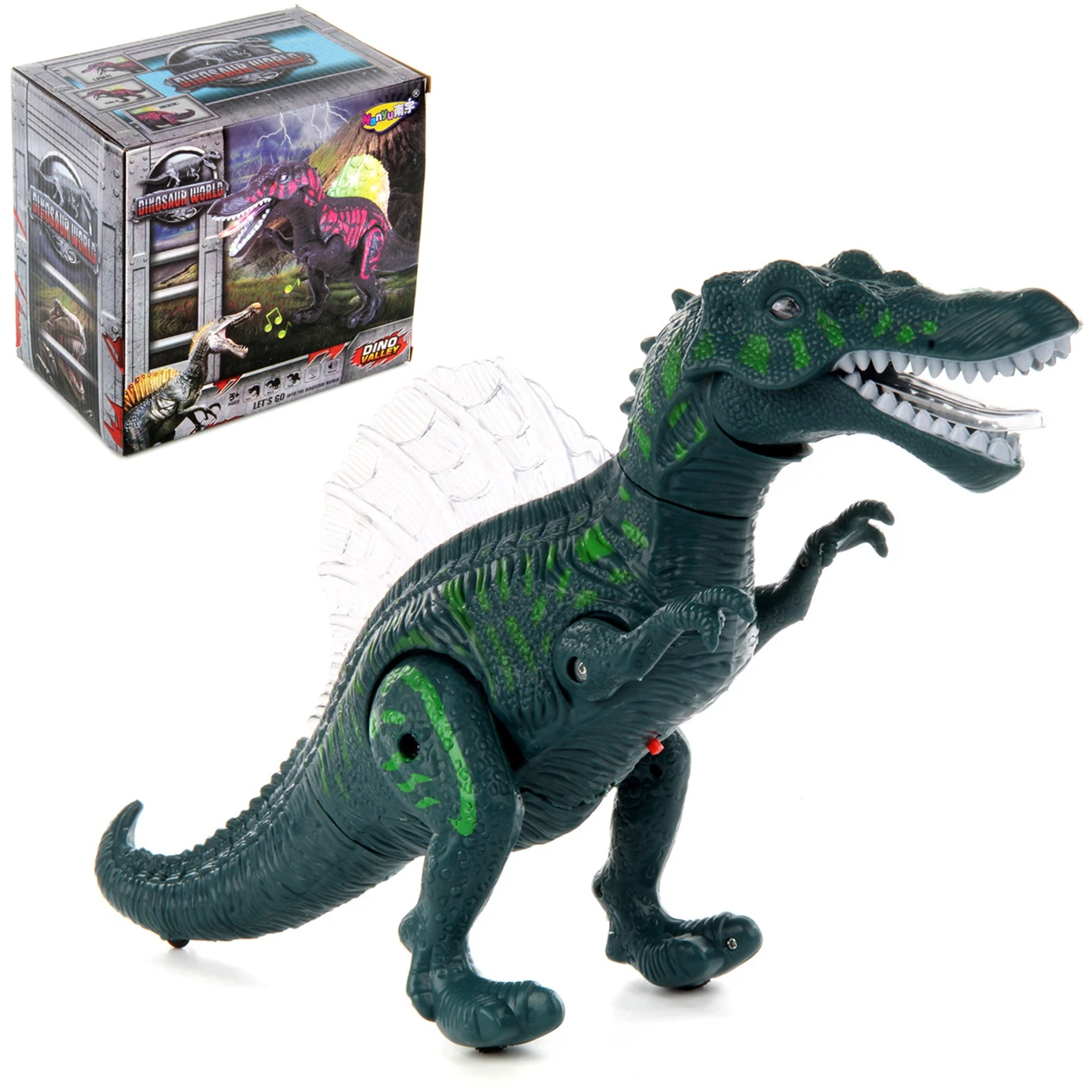 Динозавр на радиоуправлении 19х18х12,2, коробка