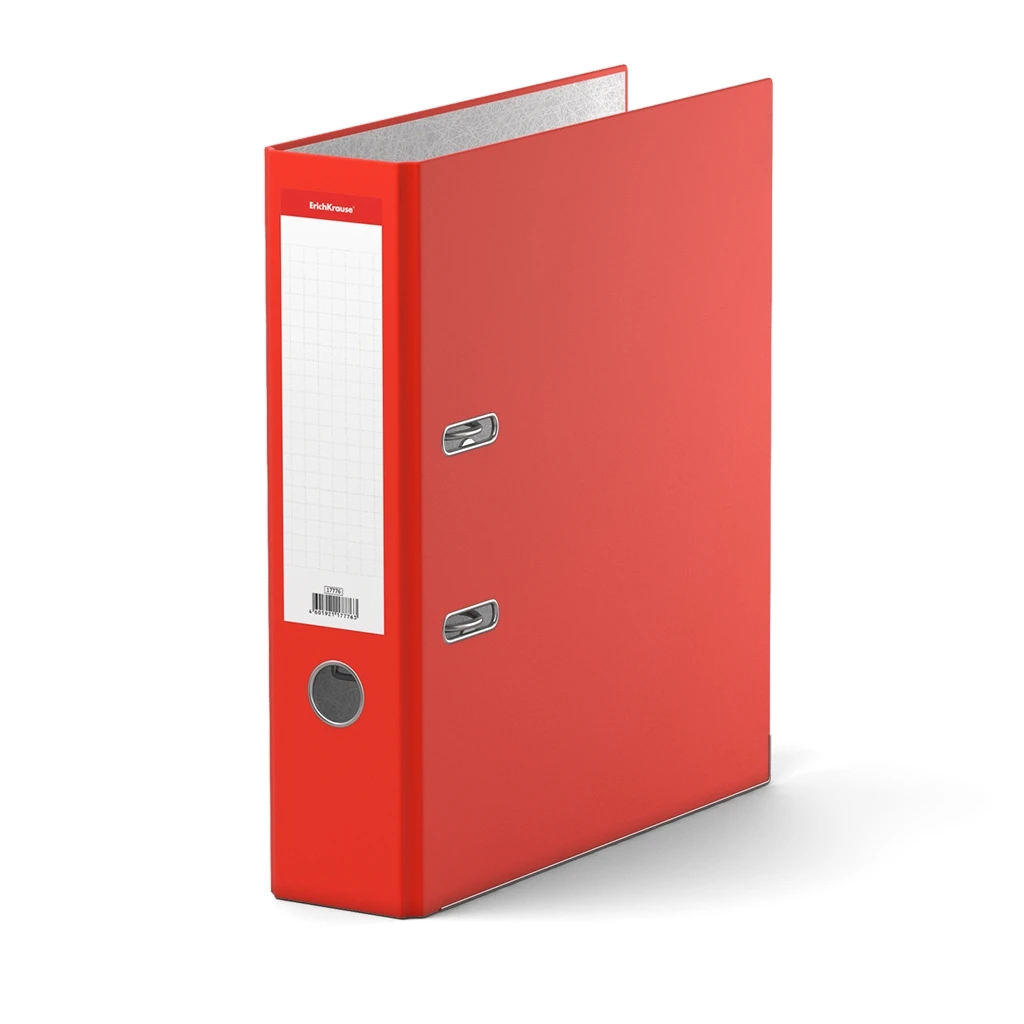 Папка–регистратор для хранения документов 70 мм EK Colors, Красная