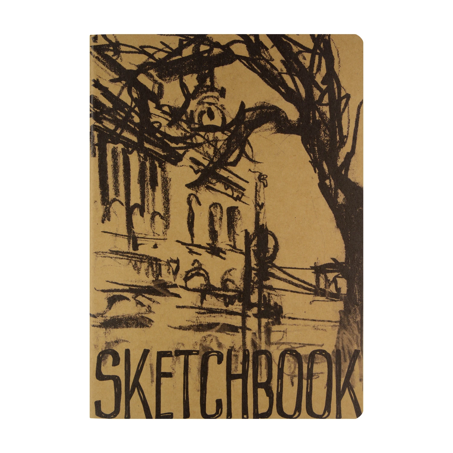 SKETCHBOOK BV, 179х250 мм, 60Л, ТЕТРАДЬ, КРАФТ 70 гр, ПРОШИТЫЙ БЛОК (4 ВИДА)