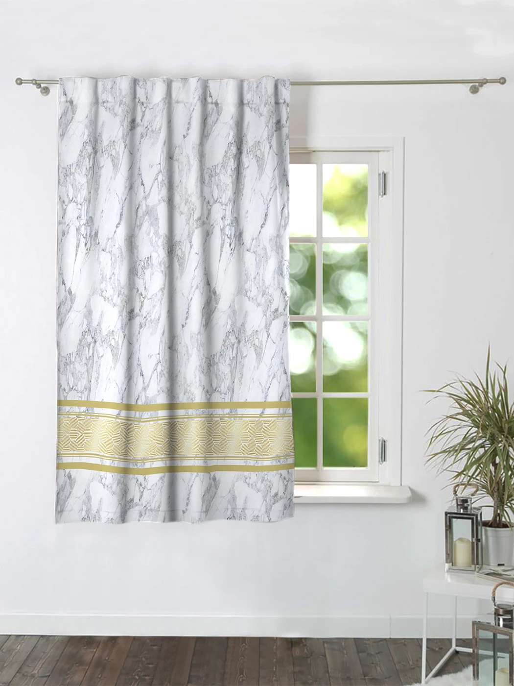 Штора для кухни 150х170 Мрамор Штора для кухни 150х170 Мрамор