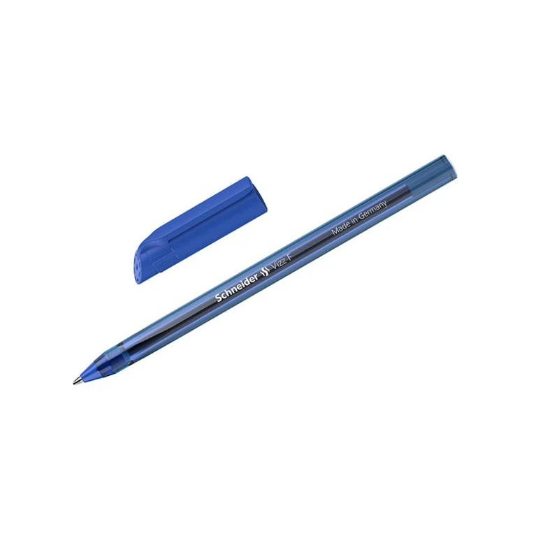 Ручка шариковая неавтоматическая Schneider Vizz F 0,8мм синяя 102103