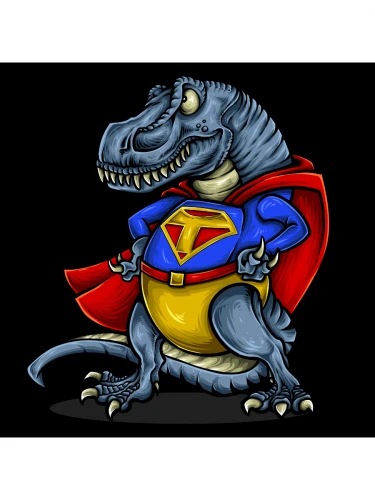 Optima Пакет подарочный с глянцевой ламинацией 18x23x8 см (M) Тираннозавр, 128 г Optima Пакет подарочный с глянцевой ламинацией 18x23x8 см (M) Тираннозавр, 128 г