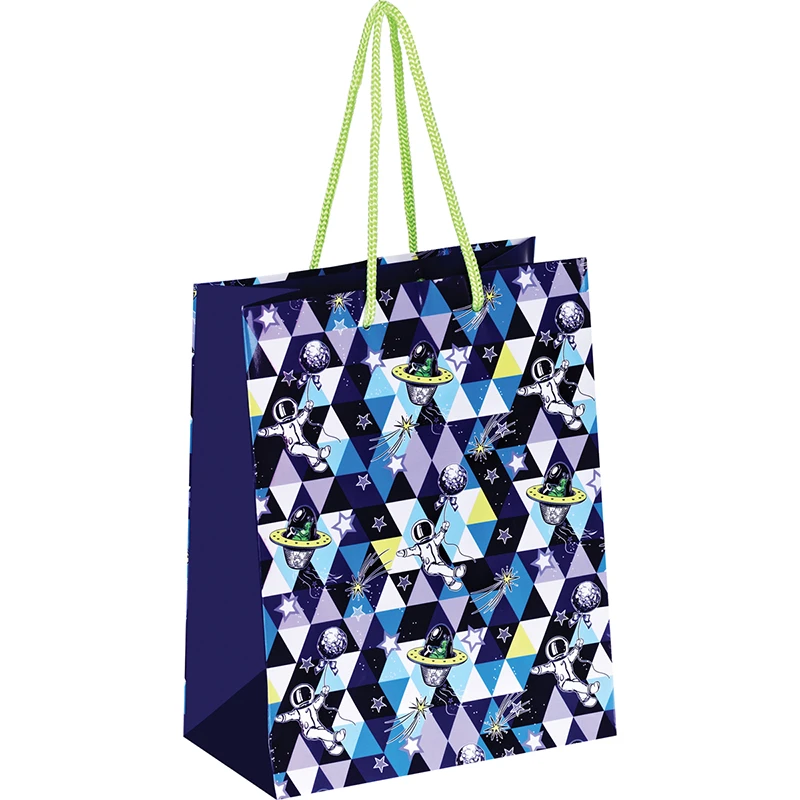 Пакет подарочный 18*23*10см ArtSpace "Space", ламинированный